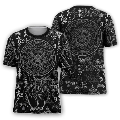 Occult Satan 3D All Over Printed Shirts Hoodie MP852 - Amaze Style™-Apparel