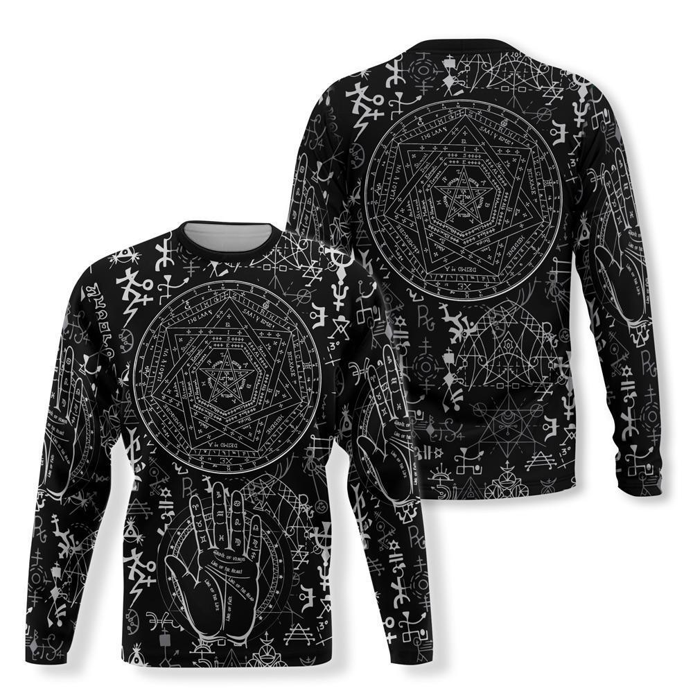 Occult Satan 3D All Over Printed Shirts Hoodie MP852 - Amaze Style™-Apparel