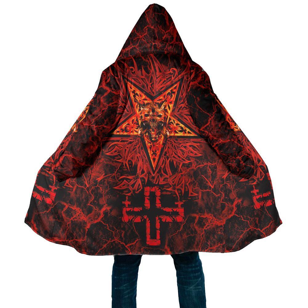 Satabuc Tribal Hooded Coat MP858 - Amaze Style™-Apparel