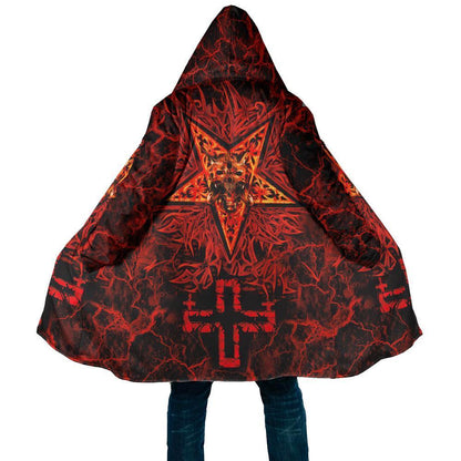 Satabuc Tribal Hooded Coat MP858 - Amaze Style™-Apparel