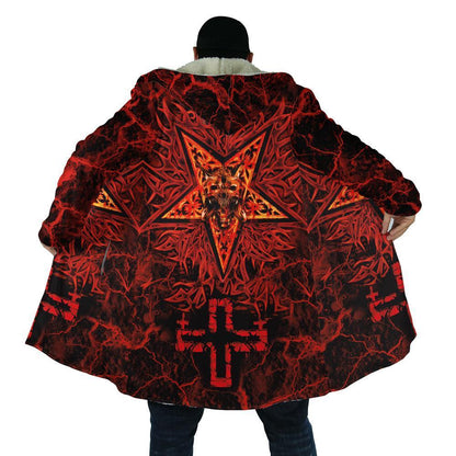 Satabuc Tribal Hooded Coat MP858 - Amaze Style™-Apparel