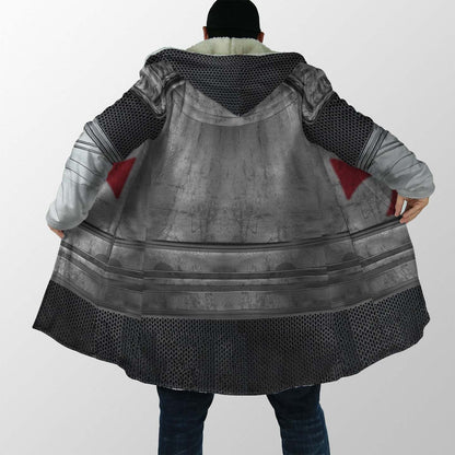 KNIGHTS TEMPLAR 3D ALL OVER PRINTED FLEECE HOODIE FOR MEN AND WOMEN MP825 - Amaze Style™-Apparel