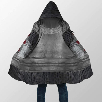 KNIGHTS TEMPLAR 3D ALL OVER PRINTED FLEECE HOODIE FOR MEN AND WOMEN MP825 - Amaze Style™-Apparel