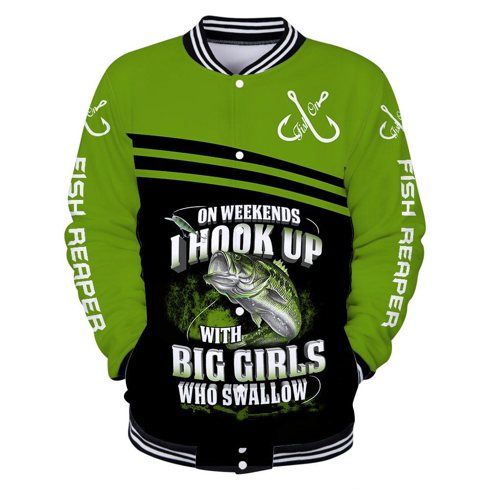 Fishing Green Bass Coat HC3305 - Amaze Style™-Apparel