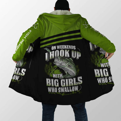 Fishing Green Bass Coat HC3305 - Amaze Style™-Apparel
