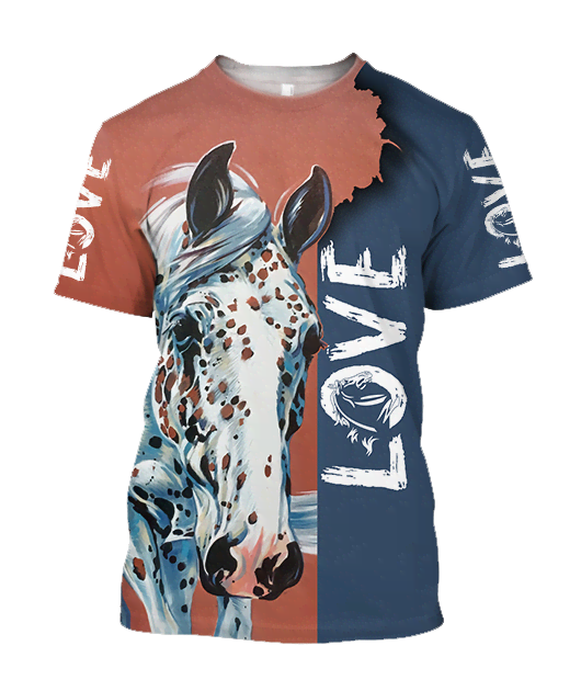 Appaloosa Horse 3D All Over Printed Shirt for Men and Women JJ1614 - Amaze Style™-Apparel