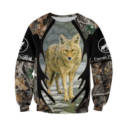 Coyote Hunting 3D All Over Printed Shirts for Men and Women MP881 - Amaze Style™-Apparel