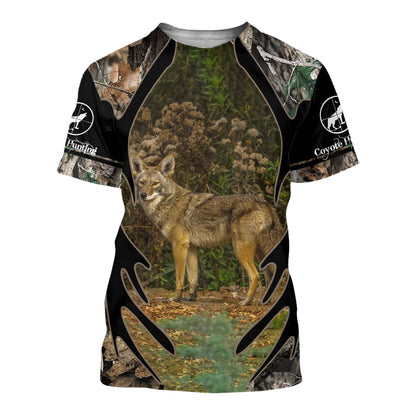 Coyote Hunting 3D All Over Printed Shirts for Men and Women MP880 - Amaze Style™-Apparel