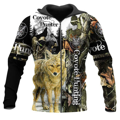 Coyote Hunting 3D All Over Printed Shirts for Men and Women MP883 - Amaze Style™-Apparel
