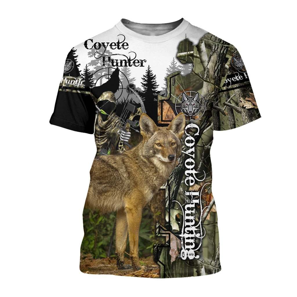 Coyote Hunting 3D All Over Printed Shirts for Men and Women MP882 - Amaze Style™-Apparel