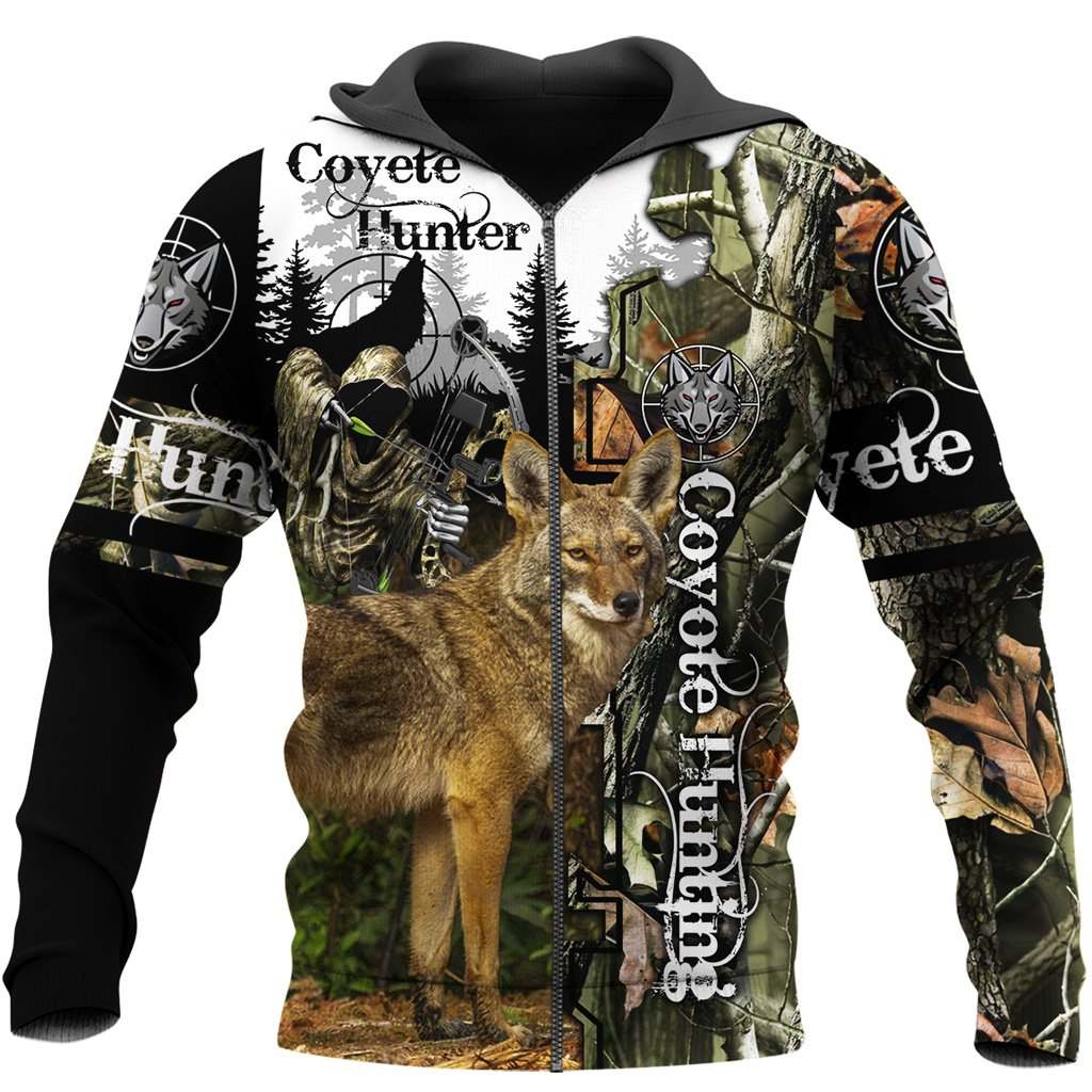 Coyote Hunting 3D All Over Printed Shirts for Men and Women MP882 - Amaze Style™-Apparel