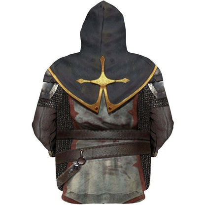 KNIGHT TEMPLAR CHAINMAIL 3D OVER PRINTED HOODIE SWEATER MP886 - Amaze Style™-Apparel