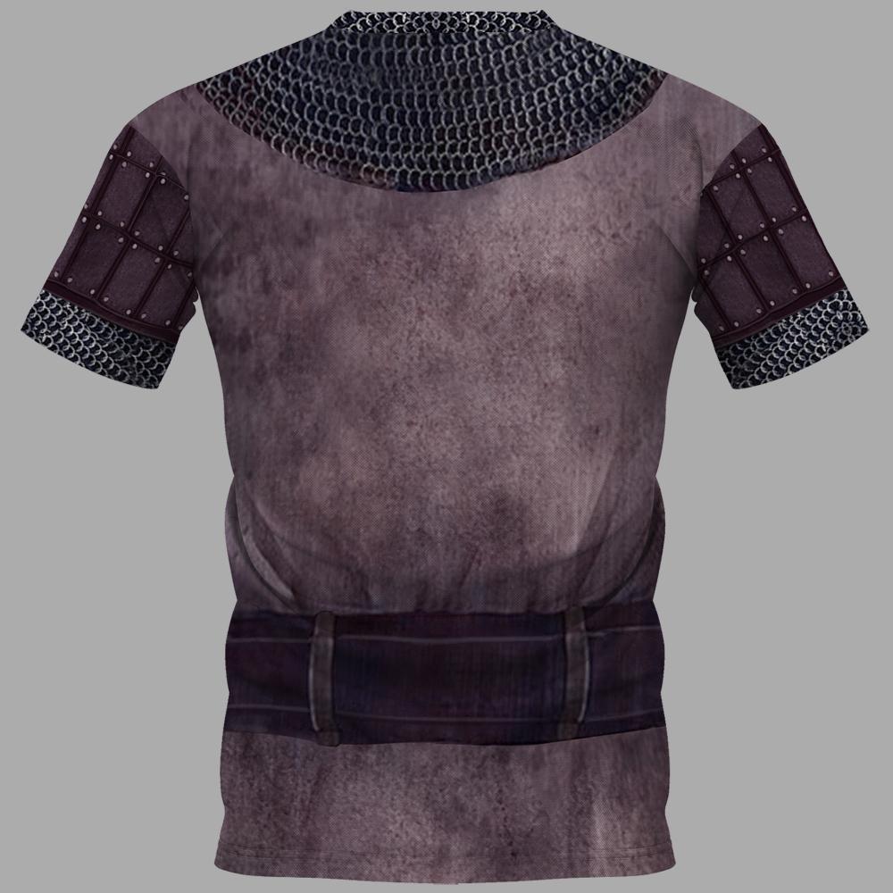 KNIGHT TEMPLAR CHAINMAIL 3D OVER PRINTED HOODIE SWEATER MP884 - Amaze Style™-Apparel