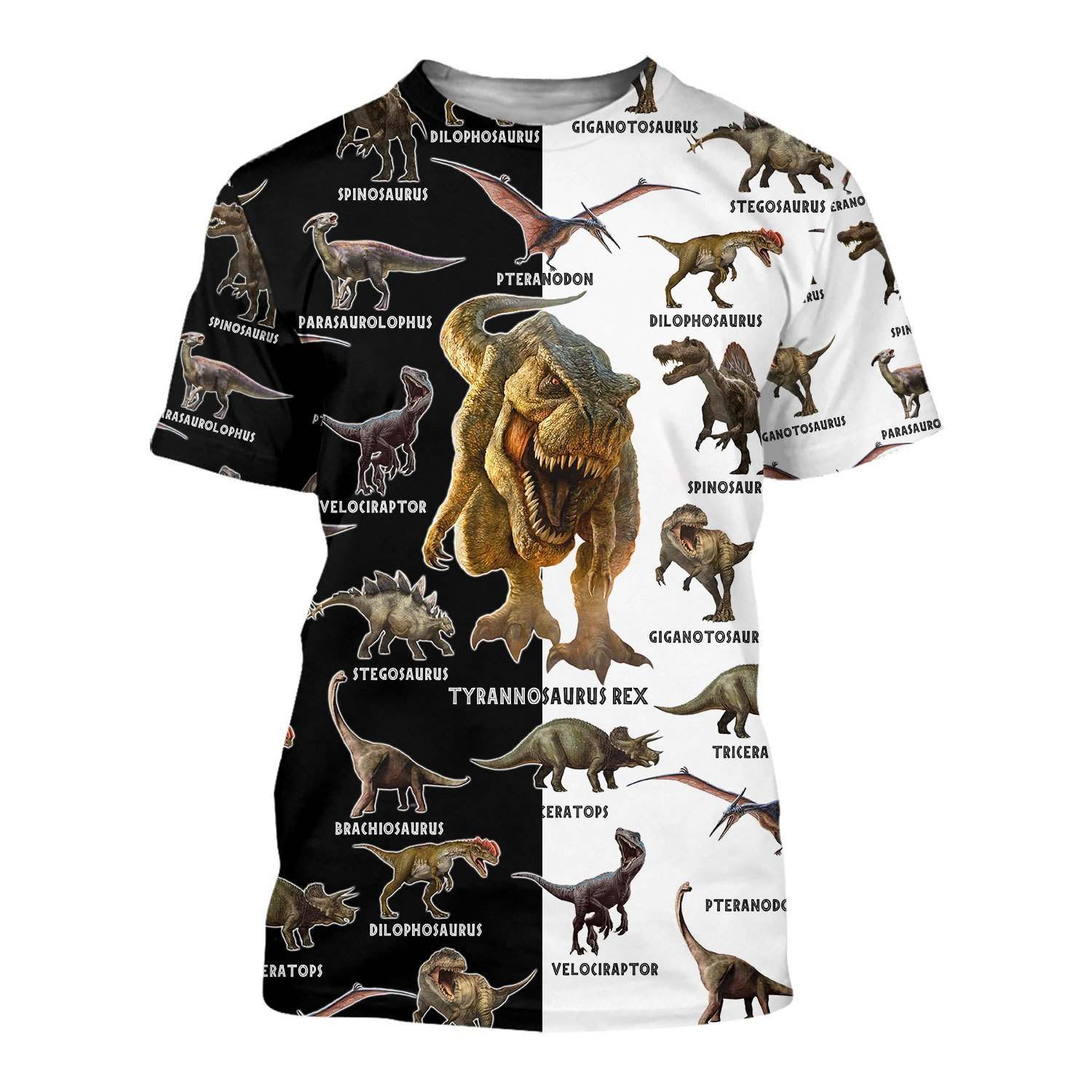 DINOSAUR 3D ALL OVER PRINTED SHIRTS MP895 - Amaze Style™-Apparel