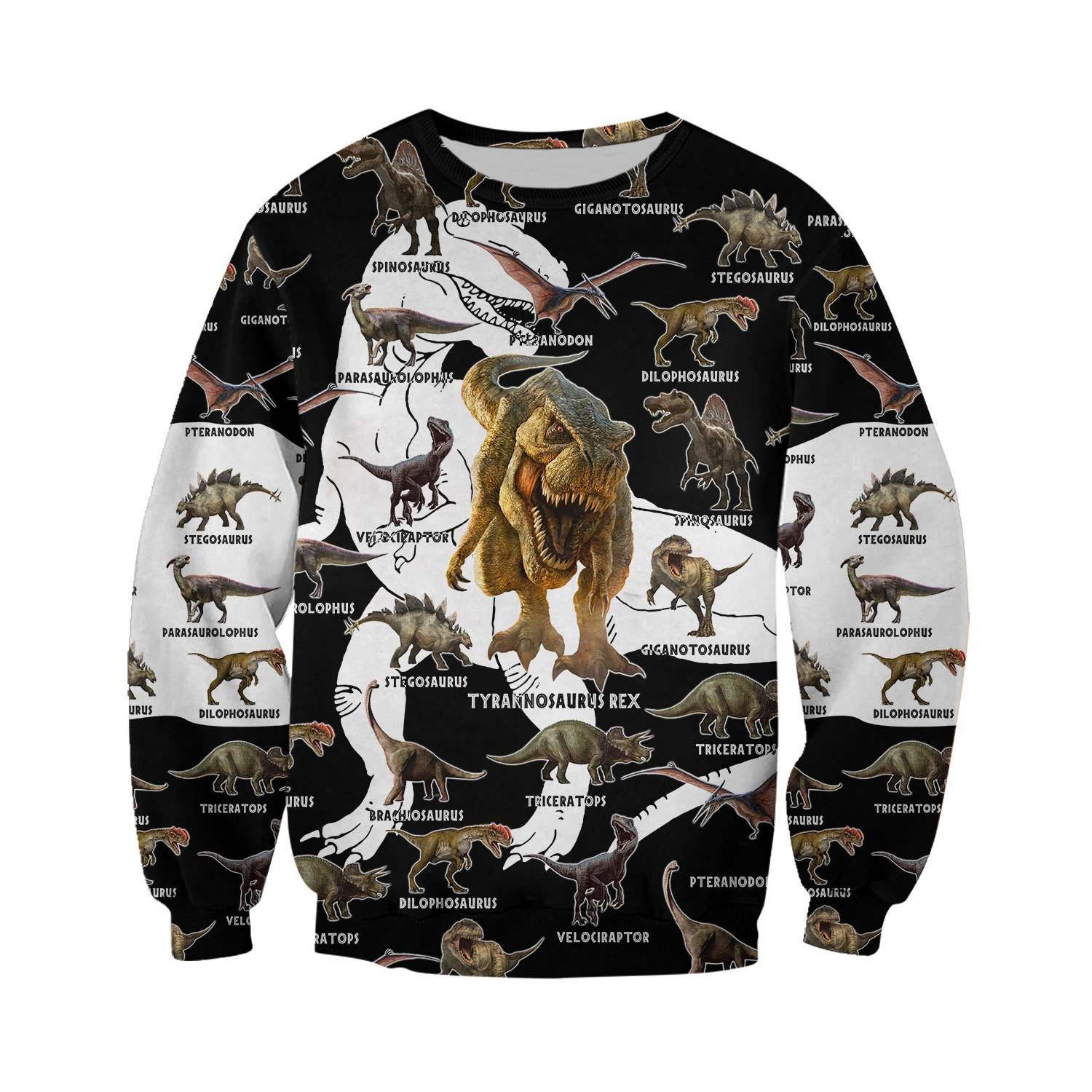 DINOSAUR 3D ALL OVER PRINTED SHIRTS MP894 - Amaze Style™-Apparel