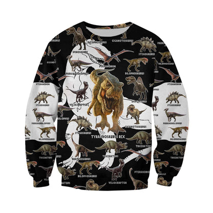 DINOSAUR 3D ALL OVER PRINTED SHIRTS MP894 - Amaze Style™-Apparel