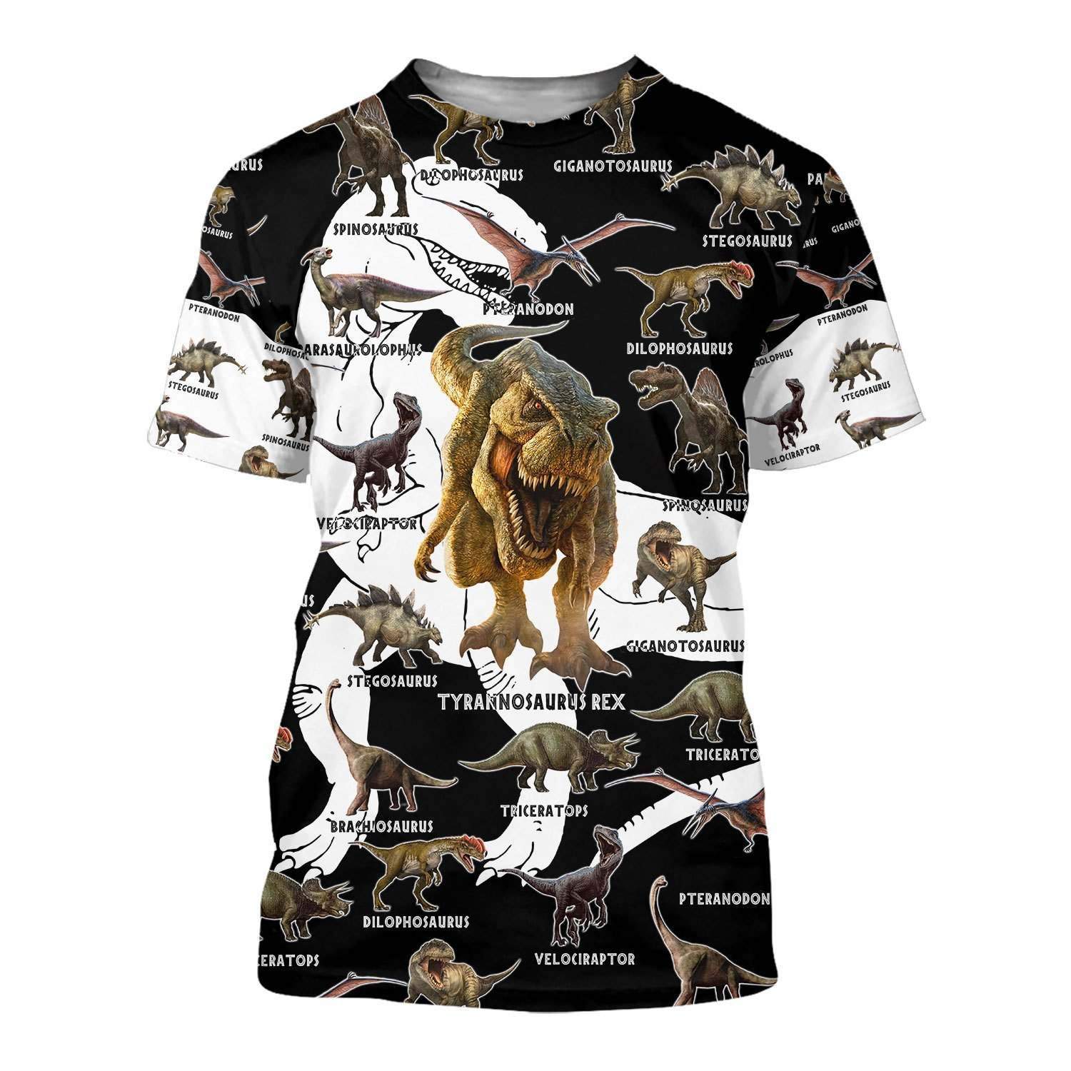 DINOSAUR 3D ALL OVER PRINTED SHIRTS MP894 - Amaze Style™-Apparel