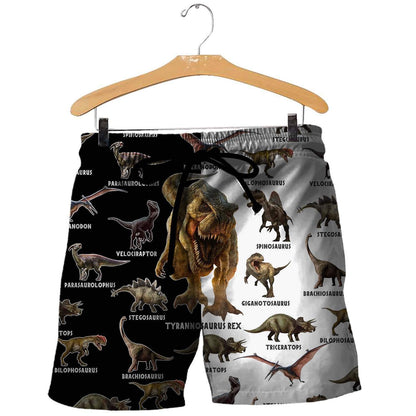 DINOSAUR 3D ALL OVER PRINTED SHIRTS MP895 - Amaze Style™-Apparel