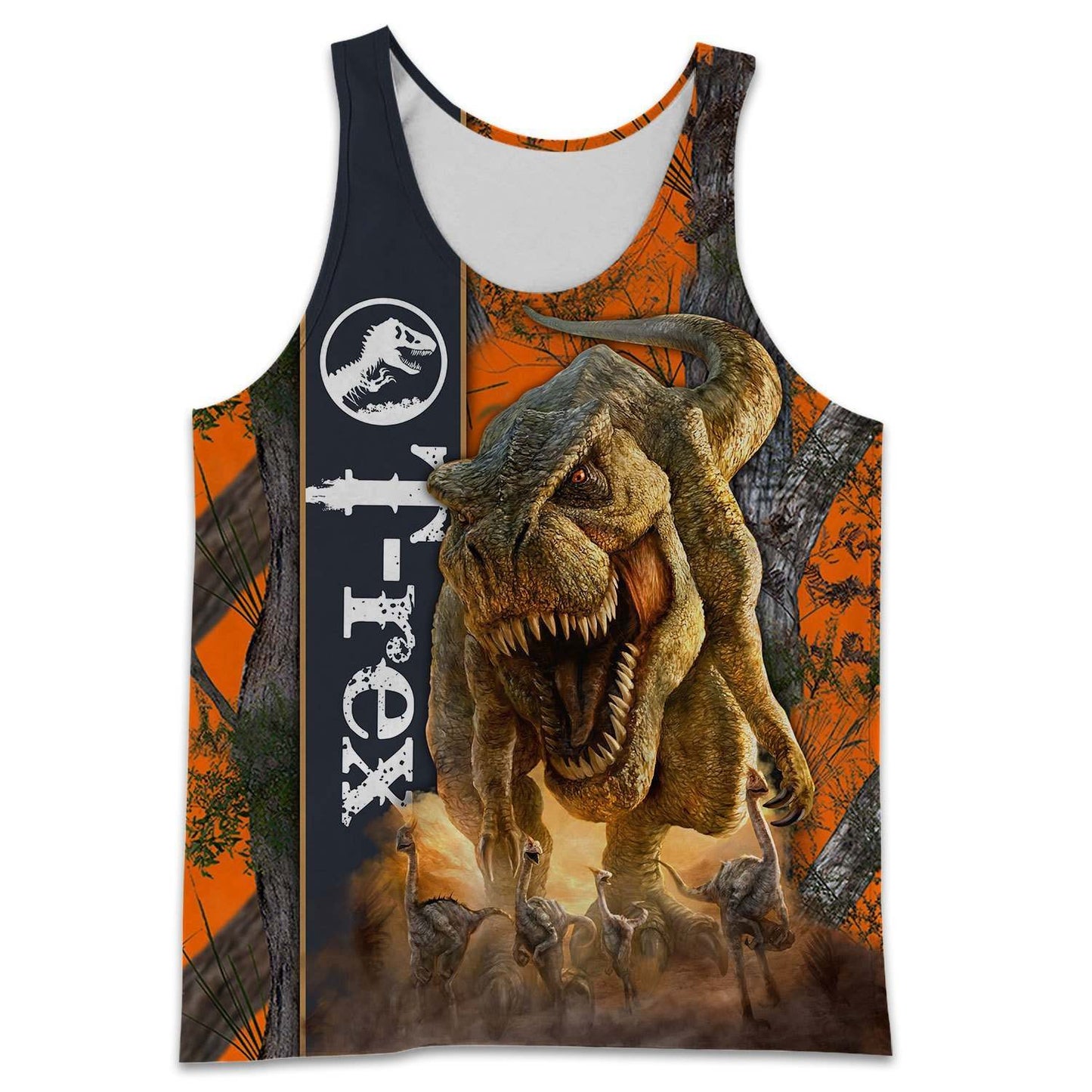 DINOSAUR T-REX 3D ALL OVER PRINTED SHIRTS