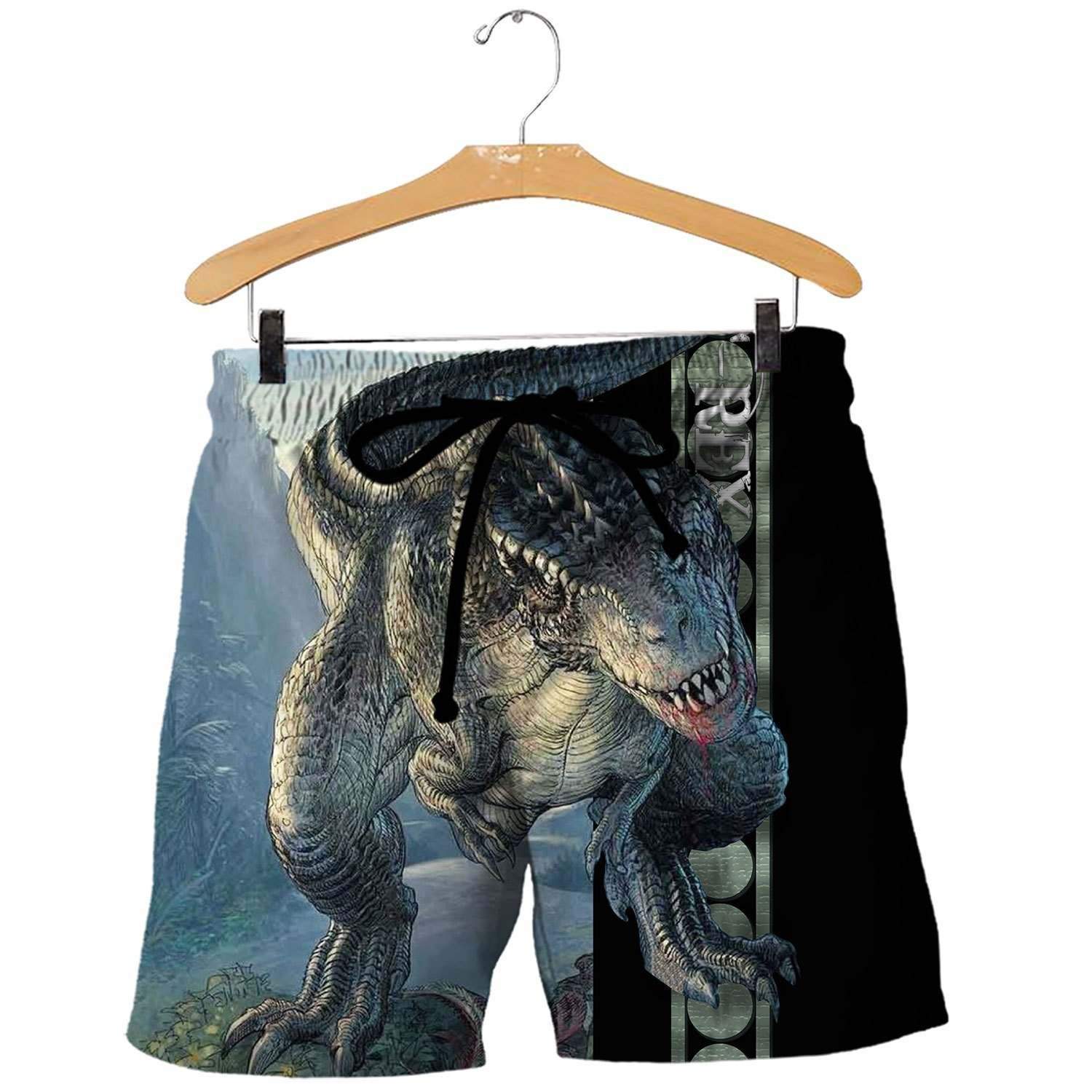 DINOSAUR ART 3D ALL OVER PRINTED SHIRTS MP899 - Amaze Style™-Apparel