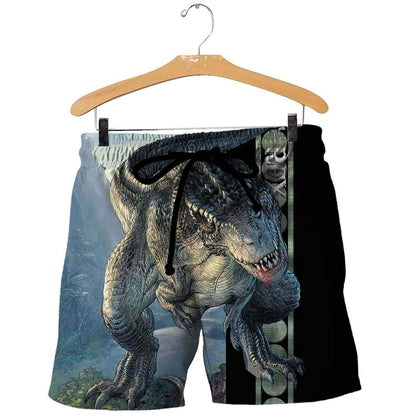 DINOSAUR ART 3D ALL OVER PRINTED SHIRTS MP899 - Amaze Style™-Apparel