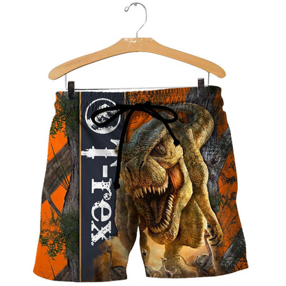 DINOSAUR T-REX 3D ALL OVER PRINTED SHIRTS