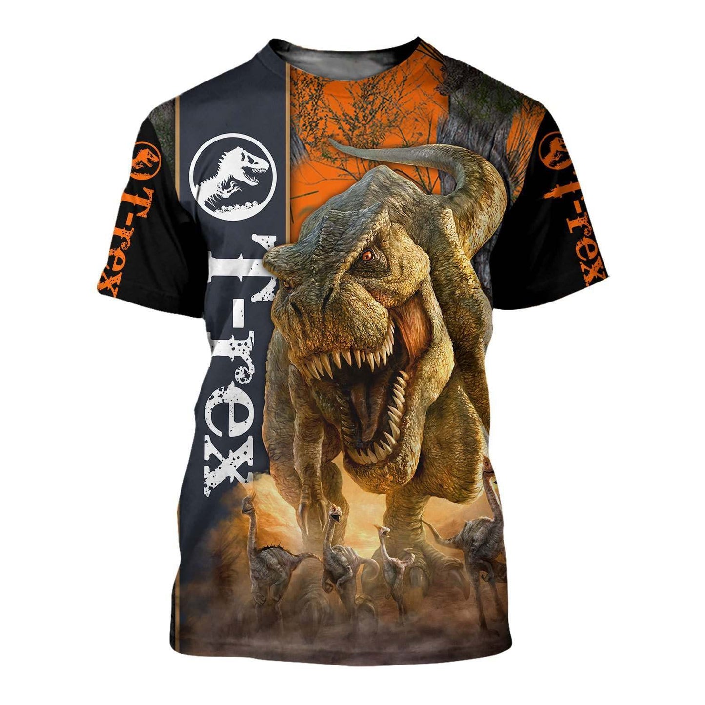 DINOSAUR T-REX 3D ALL OVER PRINTED SHIRTS