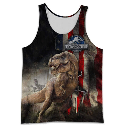 COOL T REX DINOSAUR 3D ALL OVER PRINTED SHIRTS MP904-Apparel-MP-Hoodie-S-Vibe Cosy™