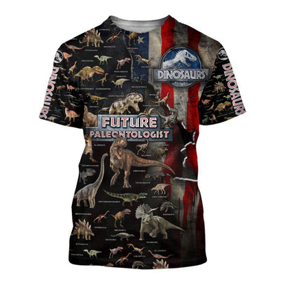DINOSAUR COLLECTION 3D ALL OVER PRINTED SHIRTS MP908 - Amaze Style™-Apparel