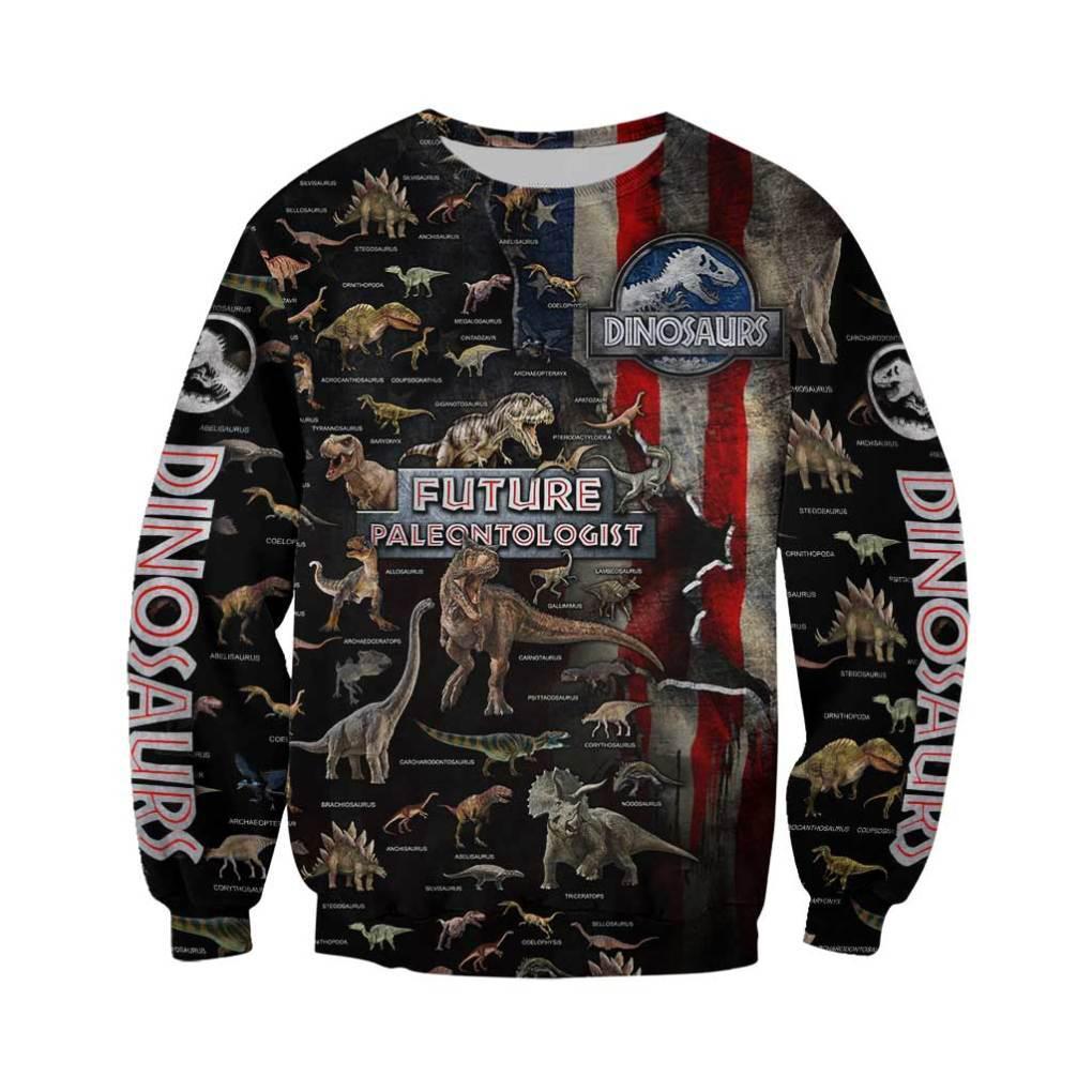 DINOSAUR COLLECTION 3D ALL OVER PRINTED SHIRTS MP908 - Amaze Style™-Apparel