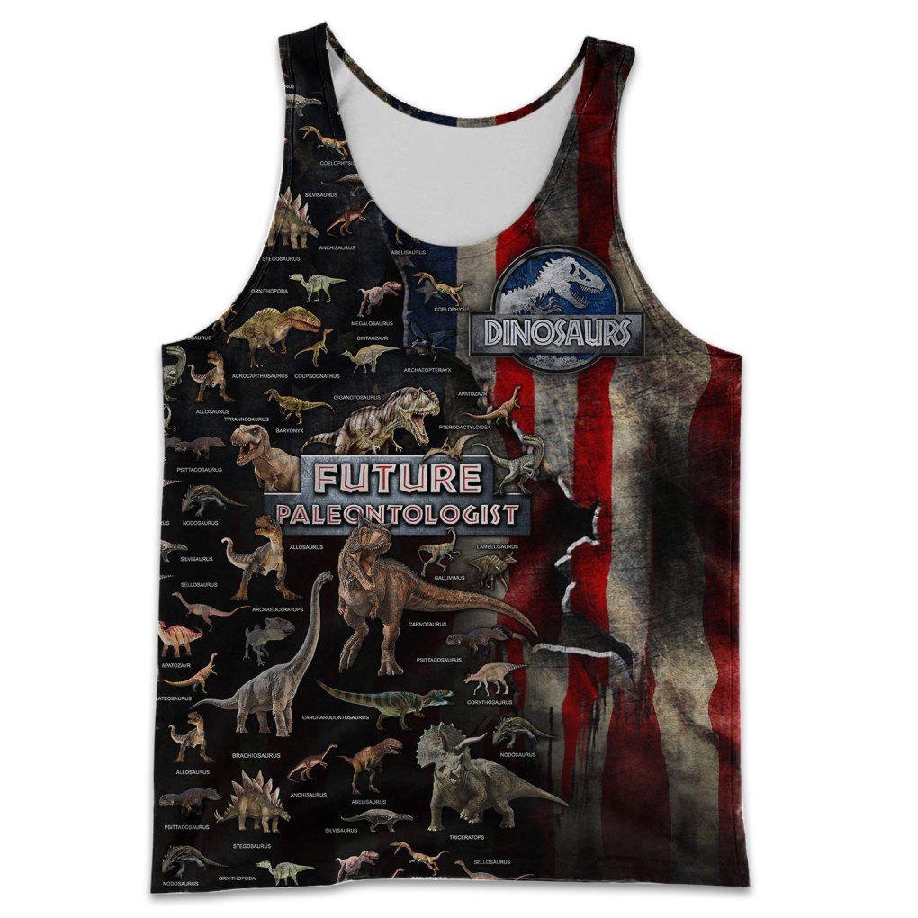 DINOSAUR COLLECTION 3D ALL OVER PRINTED SHIRTS MP908 - Amaze Style™-Apparel