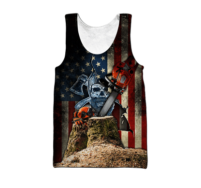 Beautiful Chainsaw Art 3D All Over Printed Shirts Pi281101 - Amaze Style™-Apparel