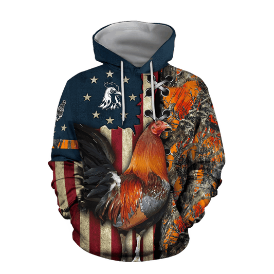Premium Rooster 3D All Over Printed Unisex Shirts - Amaze Style™-Apparel