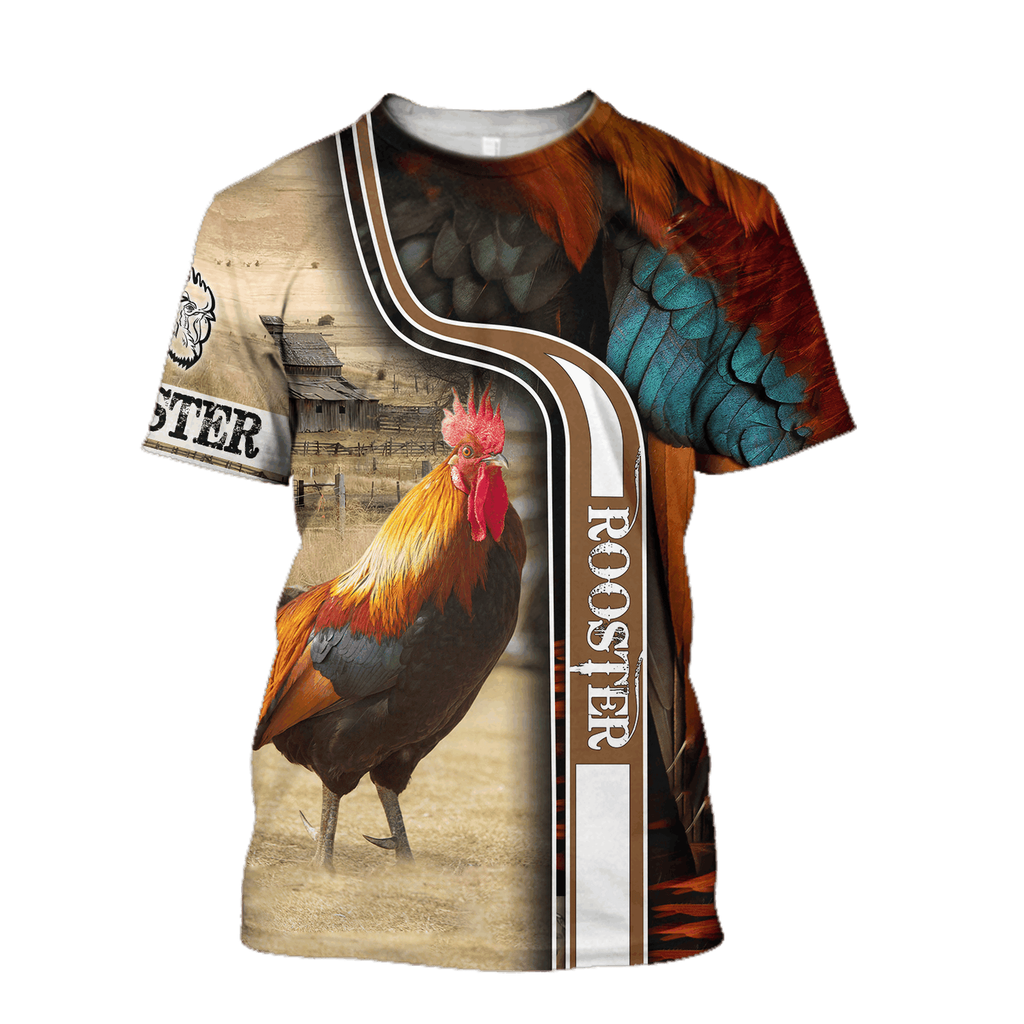 Premium Rooster 3D All Over Printed Unisex Shirts - Amaze Style™-Apparel