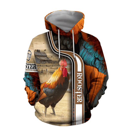 Premium Rooster 3D All Over Printed Unisex Shirts - Amaze Style™-Apparel