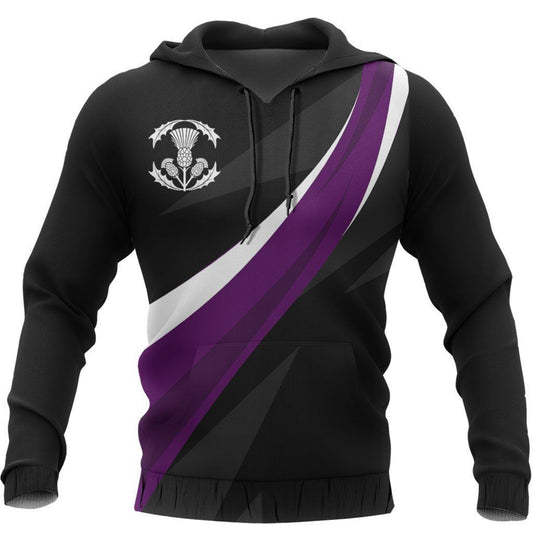The Scottish Thistle - Perfect National Flower Hoodie NNK022919 - Amaze Style™-ALL OVER PRINT HOODIES