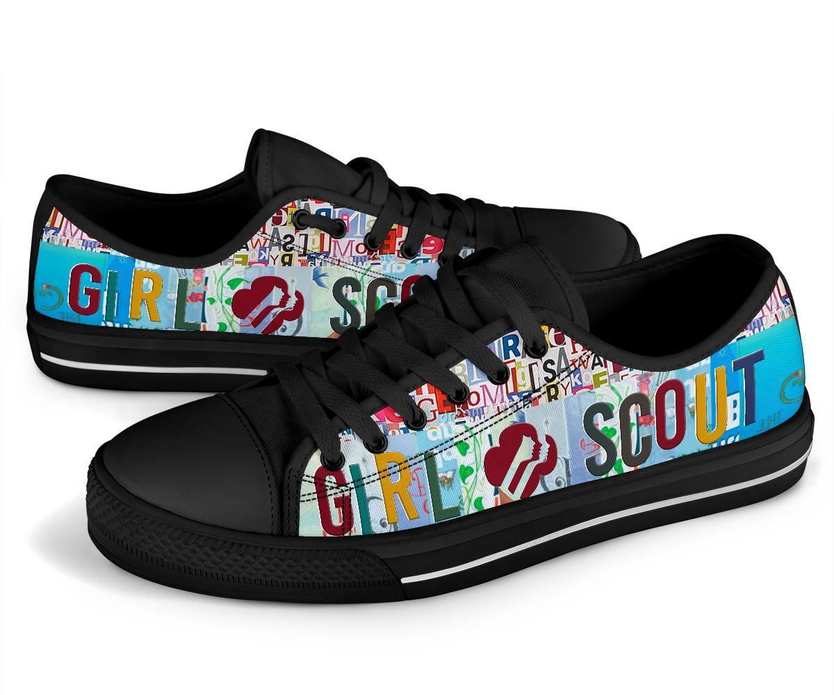 SCOUT - GIRL - LOW TOP SHOES - HN8220N-SPORTY PRINTS-Womens Low Top - White - 1-US5.5 (EU36)-Vibe Cosy™