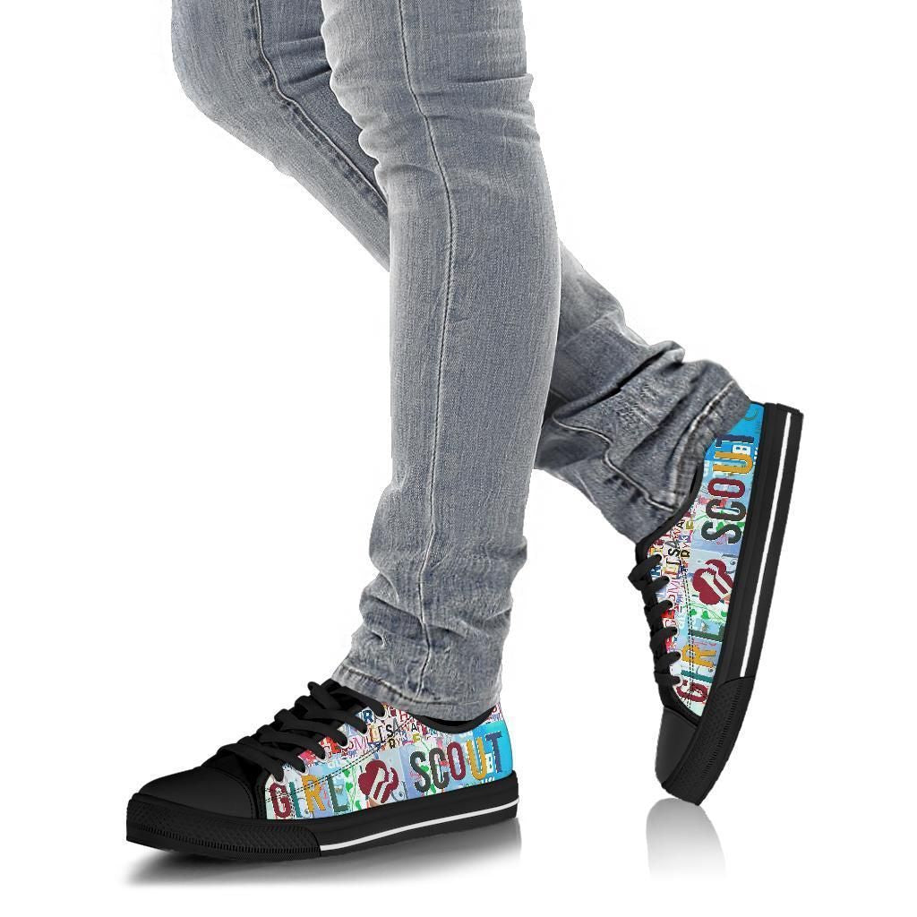 SCOUT - GIRL - LOW TOP SHOES - HN8220N-SPORTY PRINTS-Womens Low Top - White - 1-US5.5 (EU36)-Vibe Cosy™