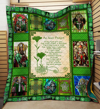 Irish Saint Patrick Day 3D All Over Printed Quilt
