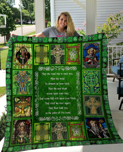 Irish Saint Patrick Day 3D All Over Printed Quilt