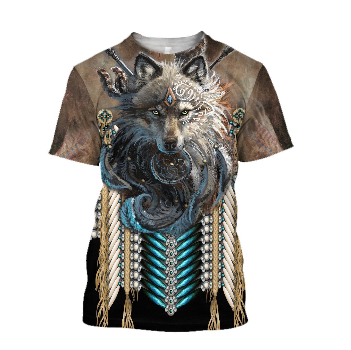Native American 3D All Over Printed Unisex Shirts TR16032102