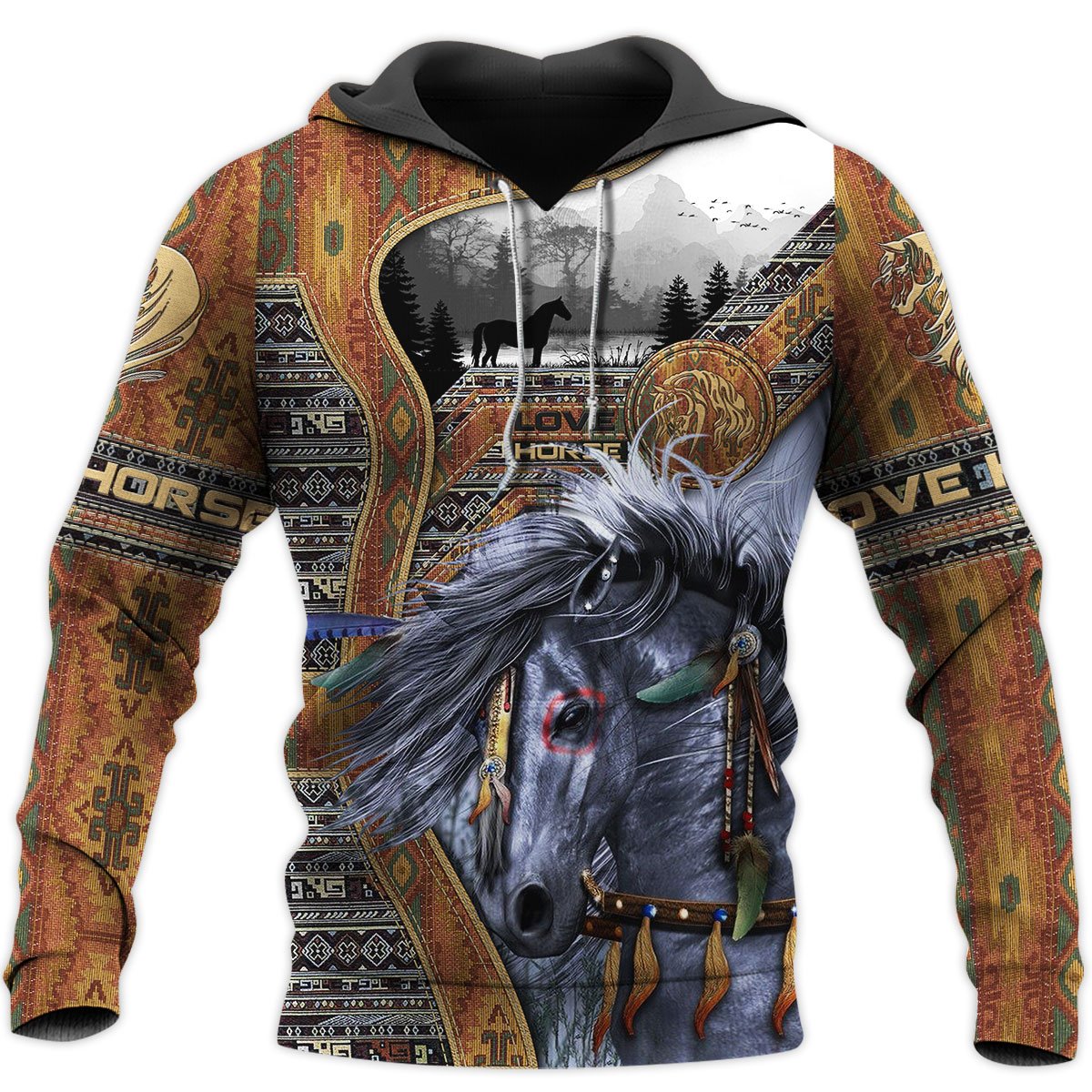 Premium Horse 3D All Over Printed Unisex Shirts CB