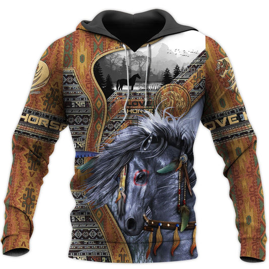 Premium Horse 3D All Over Printed Unisex Shirts CB