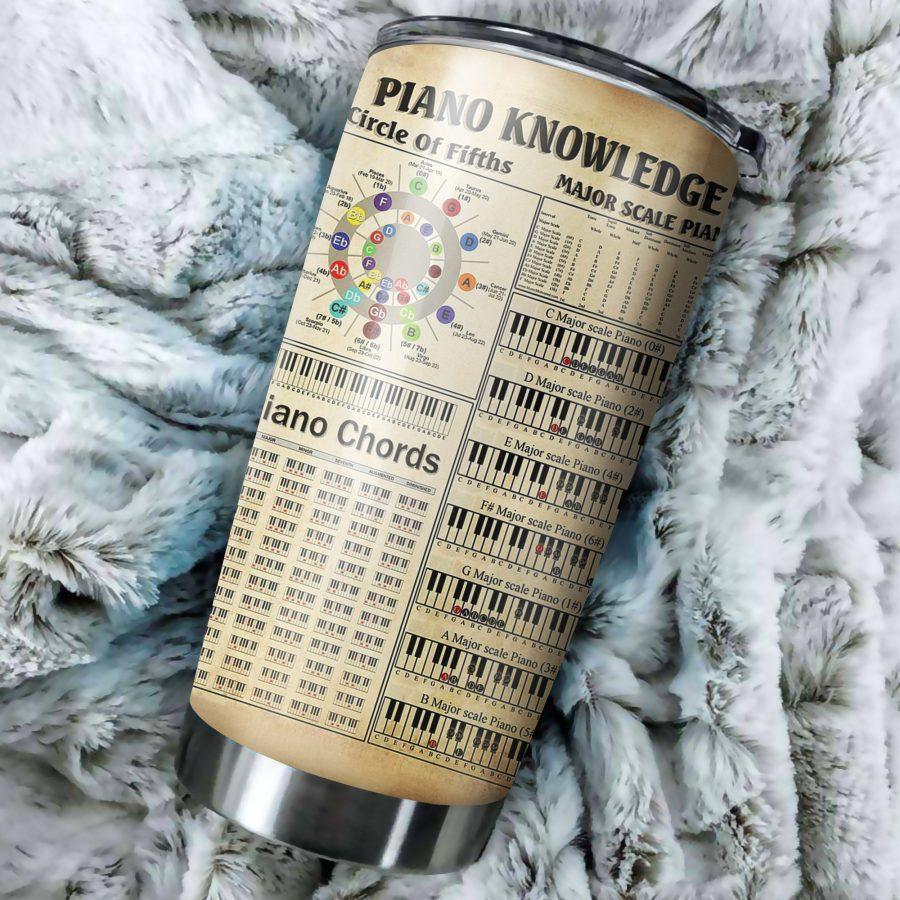 Piano Knowledge Personalized Tumbler TA031901 - Amaze Style™-