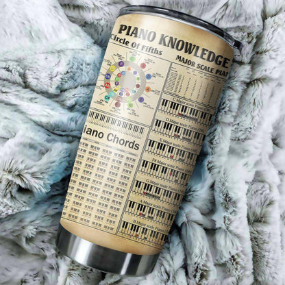 Piano Knowledge Personalized Tumbler TA031901 - Amaze Style™-