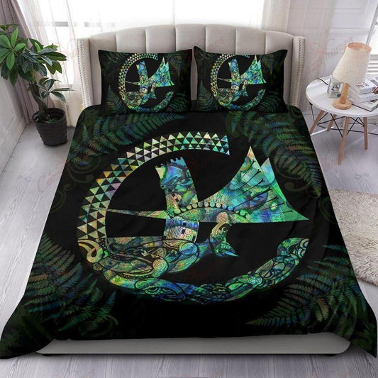 Maori Whanau Waka Paua Shell Bedding Set 16072101.CTN