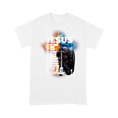 Jesus Is My God My Savior Knight Templar T-shirt TA