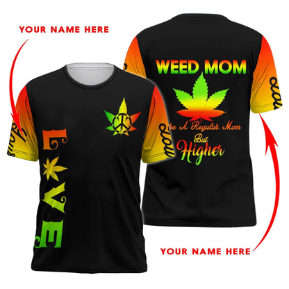 ™ 420 Hoodie Dress Weed Mom 3D all over print Bob Marley Flag HD00701