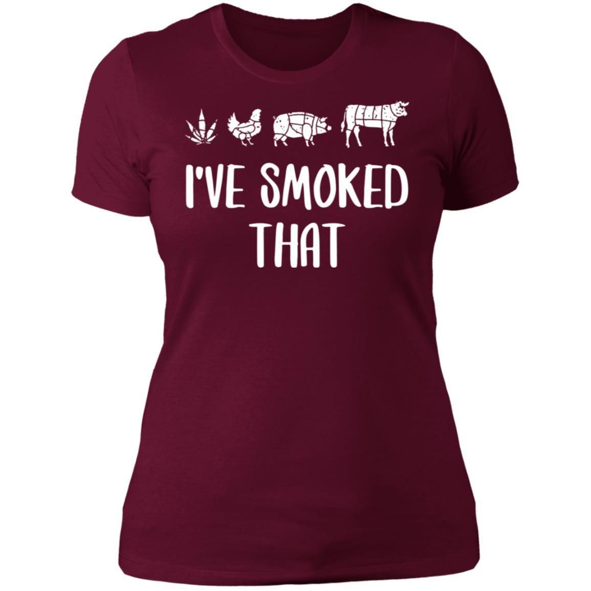I've Smoke That Weed Chicken Pig Cow BBQ Funny shirts