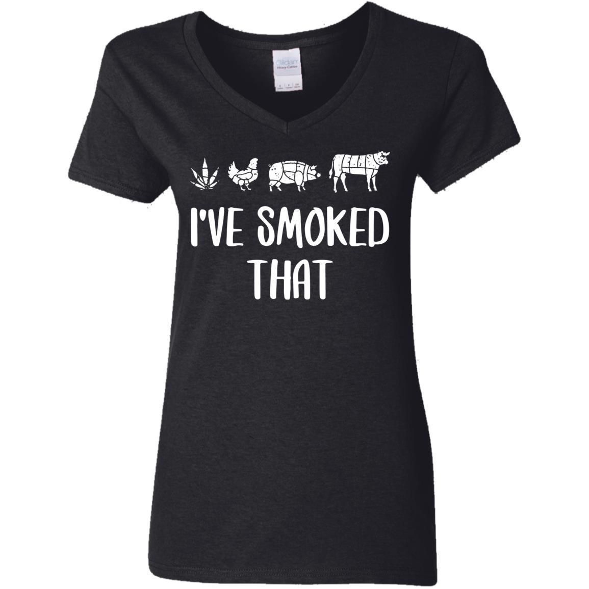I've Smoke That Weed Chicken Pig Cow BBQ Funny shirts